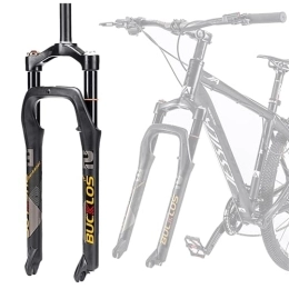 TS TAC-SKY Spares TS TAC-SKY Fat Bike Fork 26inch 4.0'' Tire Mountain Bike Coil / Air Suspension Fork 9 * 135mm Quick Release Snow Bike Fork Bicycle Part (Color : B706-Air Fork)