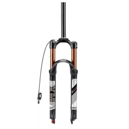 TS TAC-SKY Spares TS TAC-SKY Mountain Bike Air Fork 9 * 100mm Bicycle Air Suspension Fork Travel 120mm Straight / Tapered Tube MTB Fork Disc Brake RL / LO (Color : B701-RL-Straight-29)