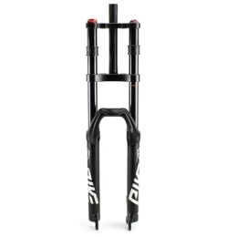 TS TAC-SKY Spares TS TAC-SKY Mountain Bike Double Shoulder Air Fork 27.5 29 Inch Magnesium Alloy MTB Suspension Fork 150mm Travel 100 * 9mm Quick Release (Color : 27.5 Black)