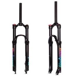 TS TAC-SKY Mountain Bike Fork TS TAC-SKY Mountain Bike Fork 26 27.5 29 Inch Shoulder Control Magnesium Alloy Shock Absorbing Shock Pneumatic Bicycle Fork (Size : 27.5inch)