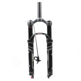 TYXTYX Mountain Bike Fork TYXTYX 26 / 27.5 / 29 Inches Bike Front Fork, MTB Bicycle Magnesium Alloy Suspension Fork, Straight Tube / Tapered hand Wire Control Air Suspension Fork