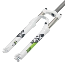 TYXTYX Spares TYXTYX 26 27.5 29in Mountain Bike Suspension Fork High-Carbon Steel Downhill Fork Mountain Bike Air Fork Stroke 100mm Black White