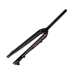 TYXTYX Spares TYXTYX Carbon Fiber Bicycle Forks No Shock Straight Tube Rigid Fork Mountain Bike Disc Brake Fork