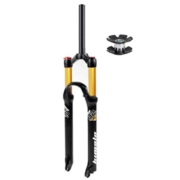 TYXTYX Mountain Bike Fork TYXTYX Magnesium Alloy MTB Front Fork 26 27.5 29 Inch, Air Pressure Shock Absorber with Suspension Fork Expander Plug