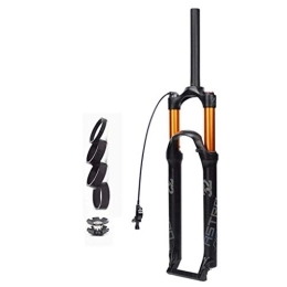 TYXTYX Mountain Bike Fork TYXTYX Mountain Bike Front Fork 26 / 27.5 / 29 Inches MTB, Manual Lockout Remote Lockout Air Suspension Fork - Black