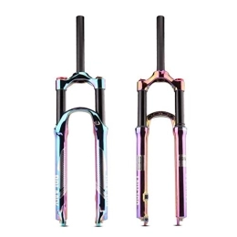 TYXTYX Mountain Bike Fork TYXTYX Mountain Bike Front Fork 27.5 / 29 Inches，Vacuum-Plated Colorful Damping Air Fork Shock Absorber