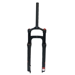 TYXTYX Spares TYXTYX Mountain Bike Front Fork Suspension Bike Forks Bike Suspension Fork Applicable to 4.0 tire aluminum alloy fork(Colour: Black)