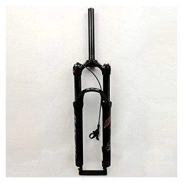 TYXTYX Mountain Bike Fork TYXTYX Mountain Bike Suspension Forks air fork 26 / 27.5 / 29 Inch Remote Lockout Straight Tube Springback Knob Aluminum Alloy Matte Black Damping Front Fork CN (Color : Remote control, Size : 27.5