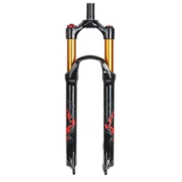 TYXTYX Spares TYXTYX MTB Front Fork 26 27.5 29 Inch Mountain Bike Bicycle Shock Absorber 100mm, Shock Absorber Fork Fork Bicycle Accessories