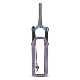 TYXTYX Mountain Bike Fork TYXTYX Remote Lockout Suspension Fork, 27.5" 29" Mountain Bike Lightweight Tapered 1-1 / 8" Air Forks - Colorful