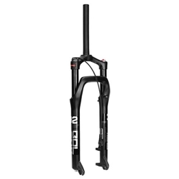 TYXTYX Mountain Bike Fork TYXTYX Snow / Beach Bike Front Fork 26 Inches 1-1 / 8" Disc Brake Aluminum Alloy Air Suspension 9mm QR Remote Lockout Black