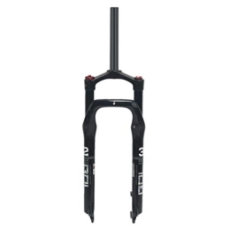 TYXTYX Spares TYXTYX Snow Bike MTB Air Fat Fork 26 Aluminum Alloy Suspension Forks for 4.0" Tire Mountain Bike