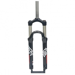 Uioy Spares Uioy 26 / 27.5 / 29 inch MTB Suspension Mechanical Fork, Aluminum Alloy Shock Absorber Front Fork, Bike Straight Steerer Fork, Manual Lockout (Color : Red, Size : 27.5 inch)