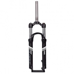 Uioy Spares Uioy 26 / 27.5inch MTB Suspension Fork, Aluminum Alloy Mountain Bike Front Forks, Travel 100mm, Straight Tube 28.6mm (Color : Black, Size : 26 inch)