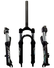 UKALOU Spares UKALOU 20 Inch Mountain Bike Shock Front Fork / Soft and Hard Adjustable Lockable Folding Bike / Small Diameter Disc Brakes, Vertical Tube OD 28.6, Travel 85MM, Open Gear 100MM