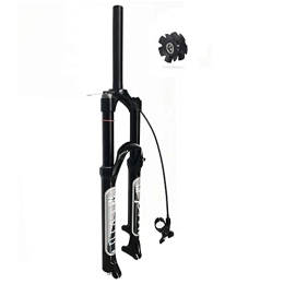 UKALOU Mountain Bike Fork UKALOU 26 / 27.5 / 29 Bicycle Travel 140mm MTB Air Suspension Fork, Ultralight QR 9mm Straight / Tapered Tube XC AM Mountain Bike Front Forks