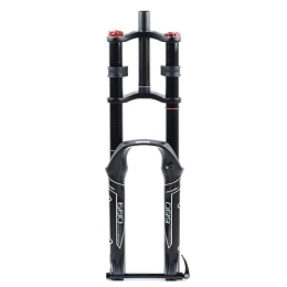 UKALOU Mountain Bike Fork UKALOU Bicycle Front Forks Downhill Fork 26 / 27.5 / 29 Inch MTB Ultralight Mountain Bike Suspension Fork Air Shock 130mm Disc Brake Bicycle Front Fork (Color : AIR THRU AXLE, Size : 29in)