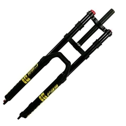 UKALOU Mountain Bike Fork UKALOU MTB Bike Front Fork, 27.5 / 29 Inch Suspension Damping Gas Fork Double Shoulder Control Moutain Downhill Hydraulic Straight Ultralight Magnesium Alloy Bicycle Shock Absorber Fork