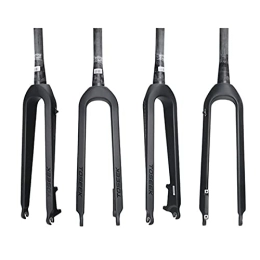  Mountain Bike Fork Ultra Light Full Carbon Fiber MTB Bike Rigid Fork 1-1 / 8" 26 / 27.5 / 29" Mountain Road Bike Hard Fork Forks, Cycling Accessories, 29ER