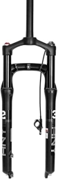 UPPVTE Mountain Bike Fork UPPVTE 26 Inch Suspension Fork, Rebound Adjustment Remote Lock Support 4.0 Fat Tires 115mm MTB Bike Bicycle Fork Forks (Color : Black, Size : 26inch)