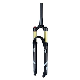 UPPVTE Mountain Bike Fork UPPVTE Air Fork, 26 / 27, 5 / 29 Inch Bicycle Shock Absorber Forks Travel 140mm Disc Brake 9mm QR Damping Adjustment, For Mountain Bike (Color : Cone tube HL, Size : 27.5inch)