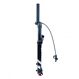 UPPVTE Mountain Bike Fork UPPVTE Air Fork, 26 / 27, 5 / 29 Inch Travel 140mm Disc Brakes Straight / Cone Tube(HL / RL) QR 9mm Damping Adjustment, For Bicycle Accessories (Color : Straight tube RL, Size : 27.5inch)