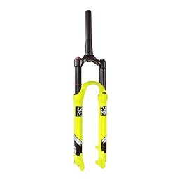 UPPVTE Spares UPPVTE Suspension Fork, 26 / 27.5 / 29 Inch Travel 140mm Cone Tube (Shoulder Control / wire Control) QR 9mm Disc Brake, Bicycle Accessories (Color : Cone tube HL, Size : 29inch)