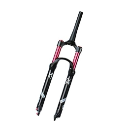 UPPVTE Spares UPPVTE Suspension Fork, 26 / 27.5 / 29inch Air Fork Disc Brake, Rebound Adjustment Cone Tube QR 9mm Travel 140mm, For MTB Bike (Color : Cone tube HL, Size : 29inch)