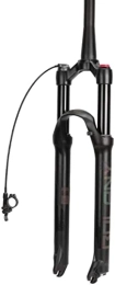 UPVPTK Mountain Bike Fork UPVPTK 26 / 27.5 / 29Inch MTB Bicycle Air Suspension Fork, 1-1 / 2" Bike Front Forks Manual / Remote Lockout Travel 100mm QR Rebound Adjust Forks (Color : Rl, Size : 29inch)