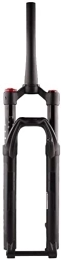 UPVPTK Spares UPVPTK Bike Suspension Fork 26 27.5 29In, Thru Axle 100x15mm Disc Brake MTB Air Bicycle Front Fork 1-1 / 2'' Damping Adjust Travel 100mm Forks (Color : Black, Size : 29inch)