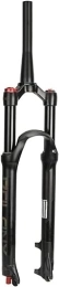 VEMMIO Mountain Bike Fork VEMMIO 26 27.5 29 Inch MTB Air Front Fork Travel 120mm Suspension For Mountain Bike XC Offroad Bike Disc Brake Bicycle accessories (Color : Tapered Manual Lockout, Size : 27.5 inch)