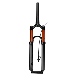 VGEBY Mountain Bike Fork VGEBY Bicycle Front Fork, 27.5in Aluminum Alloy Anti-Scratch Durable Mountain Bike Front Fork Lightweight Bicycle Single Air Chamber Front Fork Bicycles And Spare Parts
