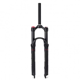 VHHV Spares VHHV 26" 27.5" 29" Cycling Air Suspension Forks, 1-1 / 8" Lightweight Alloy Mountain Bike Front Fork Travel: 120mm (Color : Black, Size : 27.5 inches)