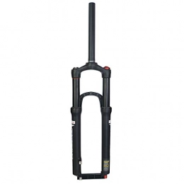 VHHV Mountain Bike Fork VHHV 26 / 27.5 / 29 Inches Bike Front Fork Magnesium Alloy 1-1 / 8 Damping Adjustment Air Forks MTB Bicycle Downhill Cycling 9mm QR Black (Color : Manual lockout, Size : 27.5 inches)