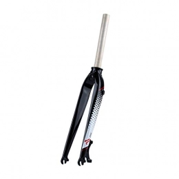 VHHV Spares VHHV 26" 27.5 Inch Bike Suspension Fork, 1-1 / 8" Lightweight Rigid Forks, Disc Brake Only - 722g Absorber (Color : A, Size : 26 inch)