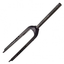 VHHV Spares VHHV 3K Carbon Fiber Bike Rigid Fork 26" 27.5" 29" Black Lightweight Front Forks - About 650g (Color : Black, Size : 29 inch)