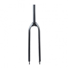 VHHV Spares VHHV Bike Rigid Fork 26" 27.5" 29" 700C Bicycle Front Suspension Forks Black Lightweight Aluminum Alloy - 730g (Size : 27.5")