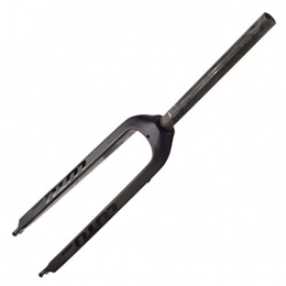 VHHV Spares VHHV Carbon Fiber Bike Suspension Fork 26" 27.5" 29", Hard Universal Forks 649.2g - Black (Size : 26 inch)