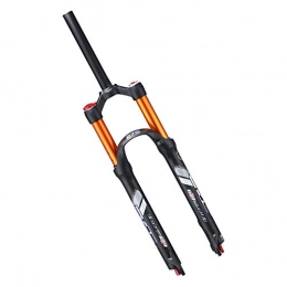 VHHV Spares VHHV Cycling Bike Front Fork 26" 27.5" Suspension 1-1 / 8" Disc Brake 120mm Travel Air Forks Alloy - Black Absorber (Color : B, Size : 27.5 inch)