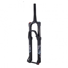 VHHV Spares VHHV MTB Bike Suspension Fork 26" 27.5 Inch, High Strength Magnesium Alloy 1-1 / 8" Travel: 120mm Air Forks - Black (Size : 26 inch)
