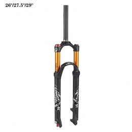 VHHV Spares VHHV MTB Suspension Fork 26" 27.5" 29" Bike, 1-1 / 8" Magnesium Alloy Road Mountain Bicycle Air Forks Travel: 120mm (Size : 26 inch)