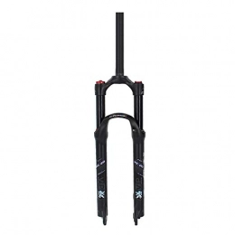 VHHV Spares VHHV MTB Suspension Fork 26" 27.5 Inch 29er, Bicycle Front Forks Aluminum Alloy Shock Absorber 1-1 / 8" Travel: 100mm (Color : Black, Size : 27.5 inch)