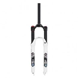 VHHV Spares VHHV MTB Suspension Fork 26" 27.5 Inch 29er, Bicycle Front Forks Aluminum Alloy Shock Absorber 1-1 / 8" Travel: 100mm (Color : White, Size : 27.5 inch)
