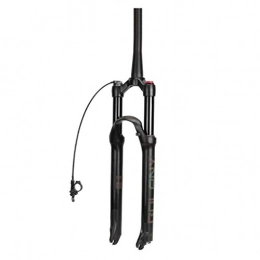 VHHV Spares VHHV Tapered MTB Bike Air Fork, 1-1 / 8" Alloy 26 / 27.5 / 29 Inch Suspension Forks Travel: 120mm (Color : D, Size : 27.5 inch)