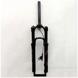 VPPV Mountain Bike Fork VPPV 26 Inch MTB Air Forks, Remote Control Straight Tube Damping Adjust 27.5 Inch Suspension Shocks Fork Travel 110mm (Color : Remote control-A, Size : 27.5inch)