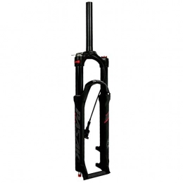 VPPV Mountain Bike Fork VPPV 26 Inch MTB Suspension Air Forks, Agnesium Alloy Straight Tube Rebound Adjust 27.5 Inch Mountain Front Fork (Color : Remote control, Size : 29 inch)