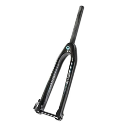 VPPV Spares VPPV Carbon Fiber Suspension Forks 29 Inch, MTB Bike Cycling Fork Lightweight Suspension 1-1 / 8" Unisex's Travel 100mm Black (Color : B, Size : 29inch)
