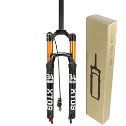 VPPV Mountain Bike Fork VPPV Mountain Bike Fork 26 27.5 29 Inch 120mm Travel, Disc Brake 1-1 / 8" Threadless Steerer Suspension Air Forks QR 9mm MTB Bicycle Accessories (Color : C, Size : 27.5 inch)