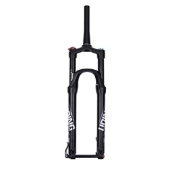 VPPV Spares VPPV Mountain Bike Suspension Forks 29 Inch, MTB Bicycle Gas Fork Damping Adjustment Magnesium Alloy Conical Tube Disc Brake Travel 140mm