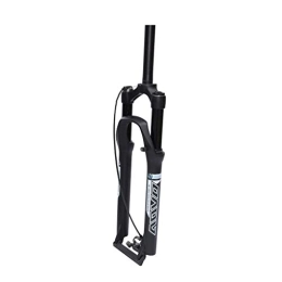VPPV Spares VPPV Mountain Suspension Forks 26 27.5 Inch, Aluminum Alloy Remote Control Straight Tube 1-1 / 8" MTB Bike Disc Brake Travel 100mm (Color : B, Size : 29 INCH)